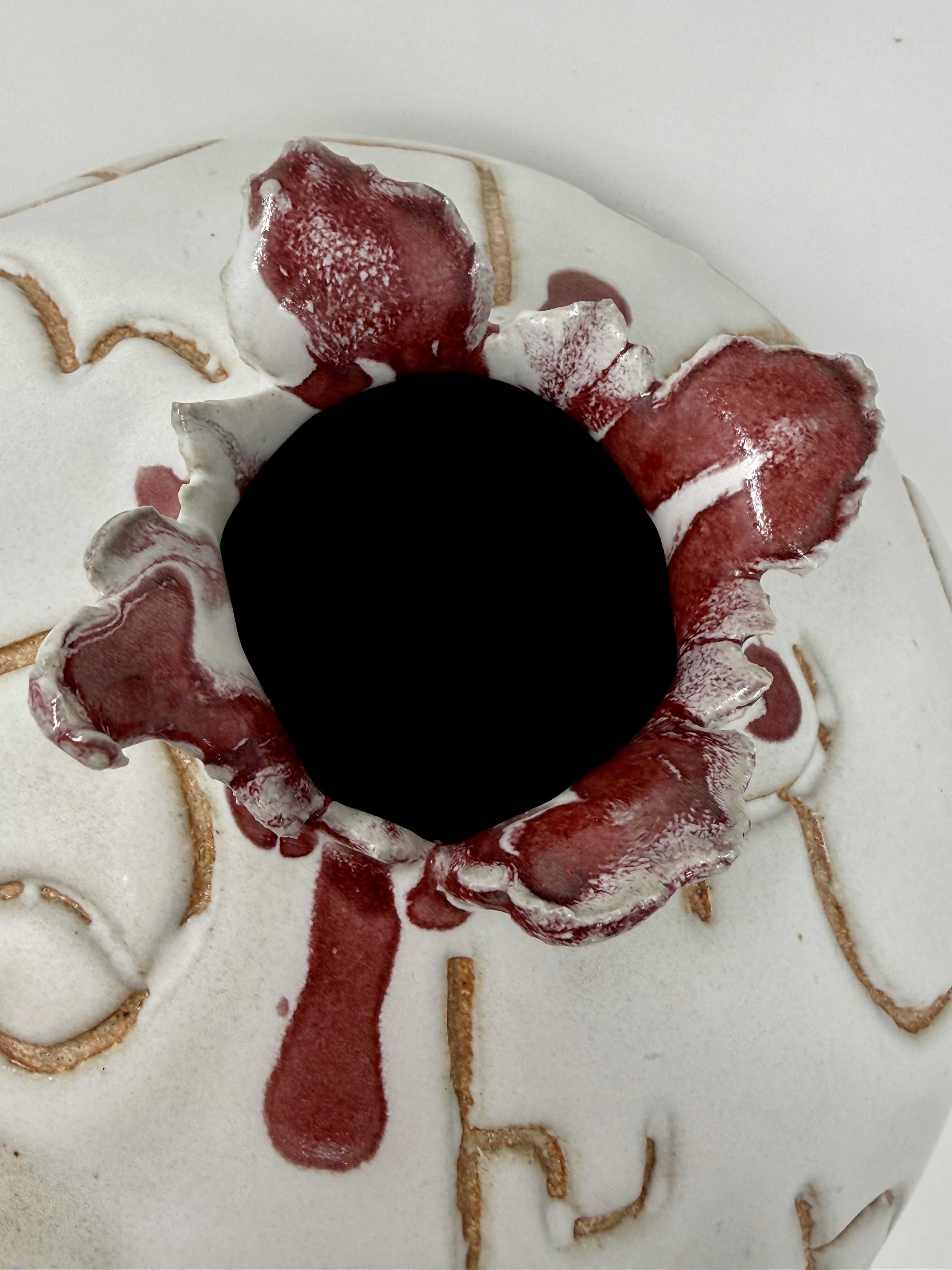 Pomegranate Alphabet Vase — view 3