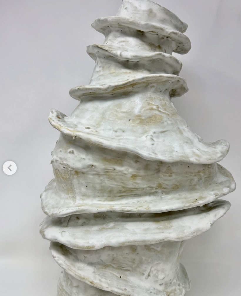 Hand built vessel measuring 18 x 11 x 9 — view 2