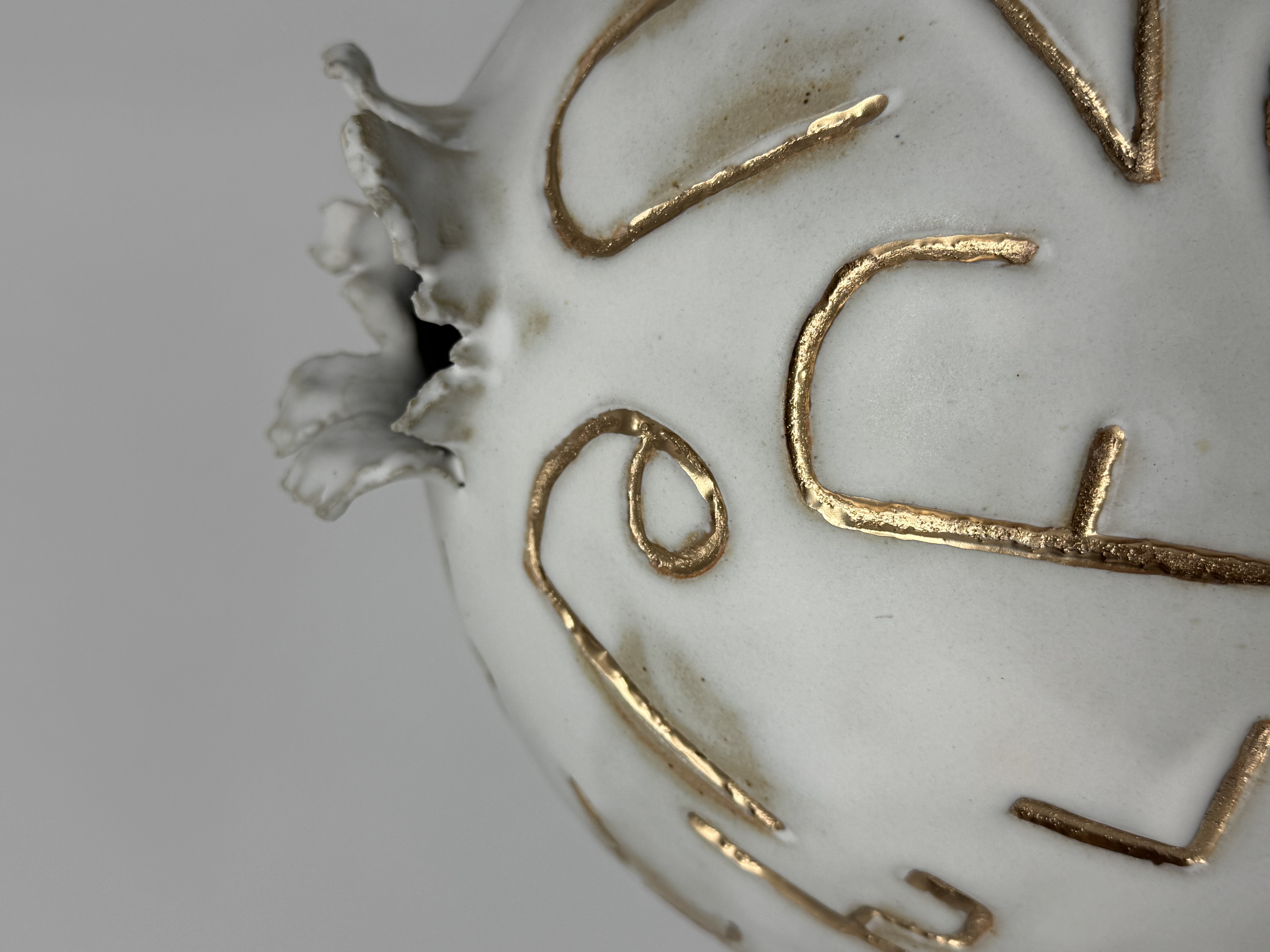 Pomegranate Alphabet Vessel — view 3