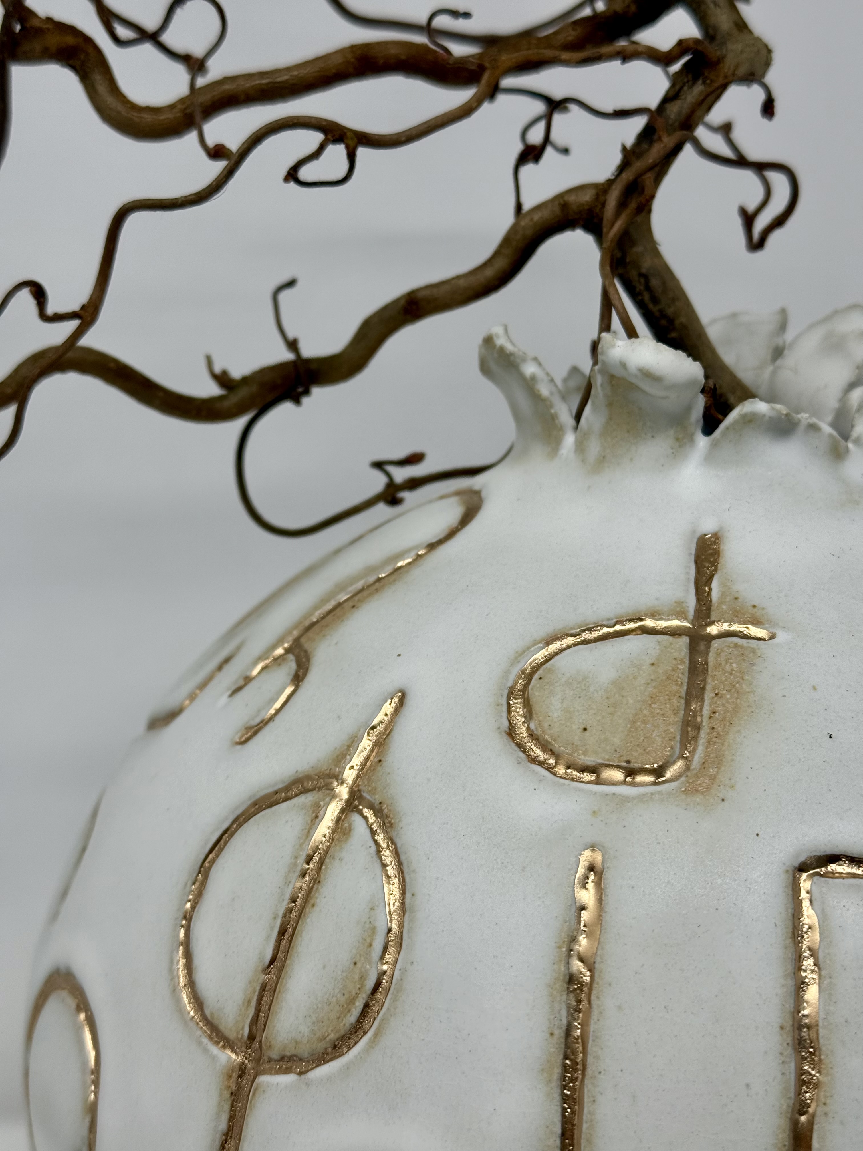 Pomegranate Alphabet Vessel — view 4