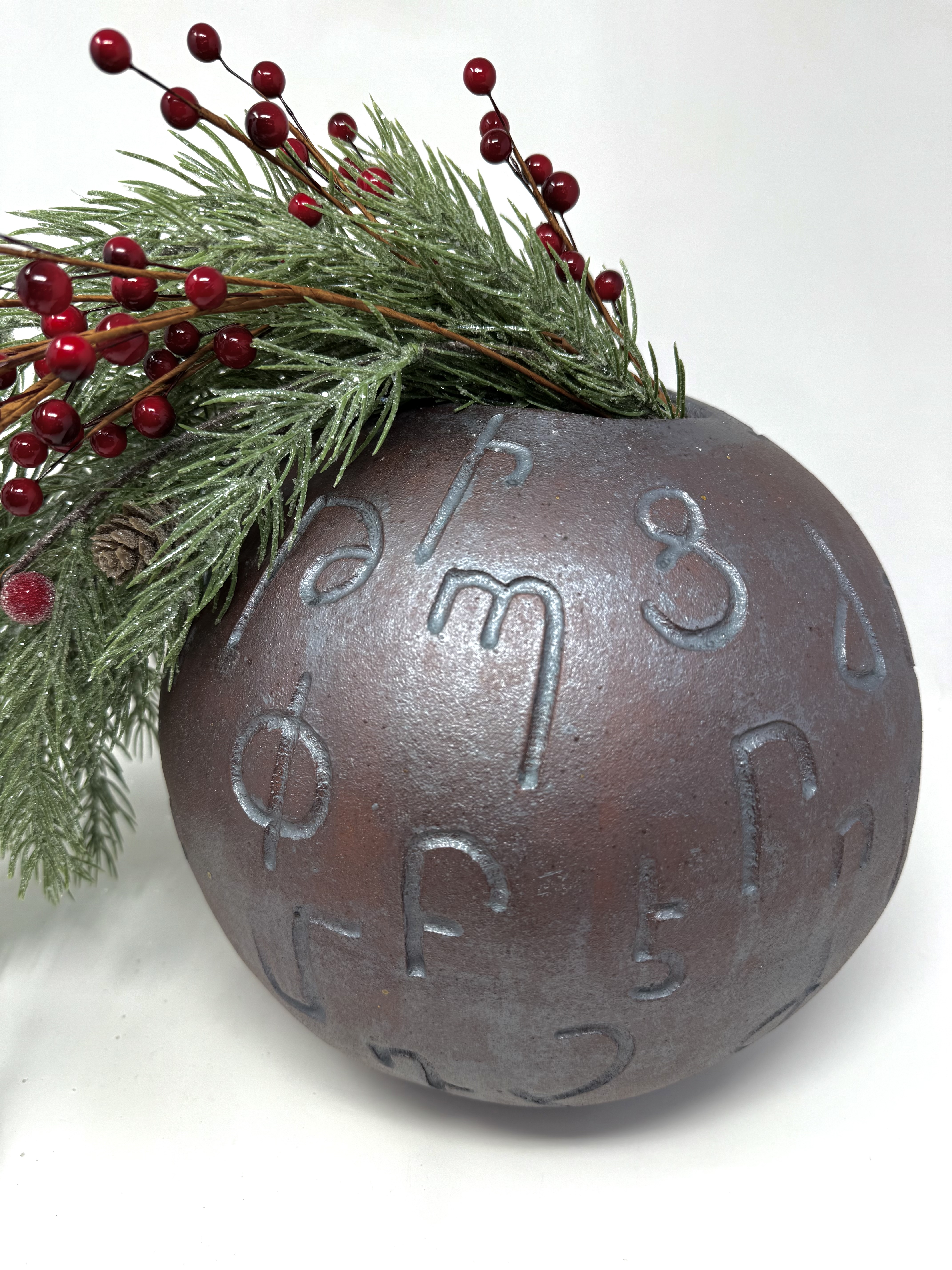 Armenian Alphabet Vase